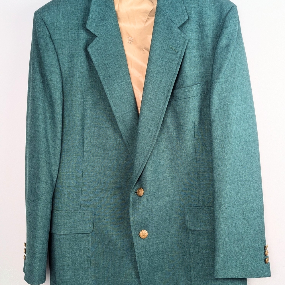 Classic Teal Blazer for Men